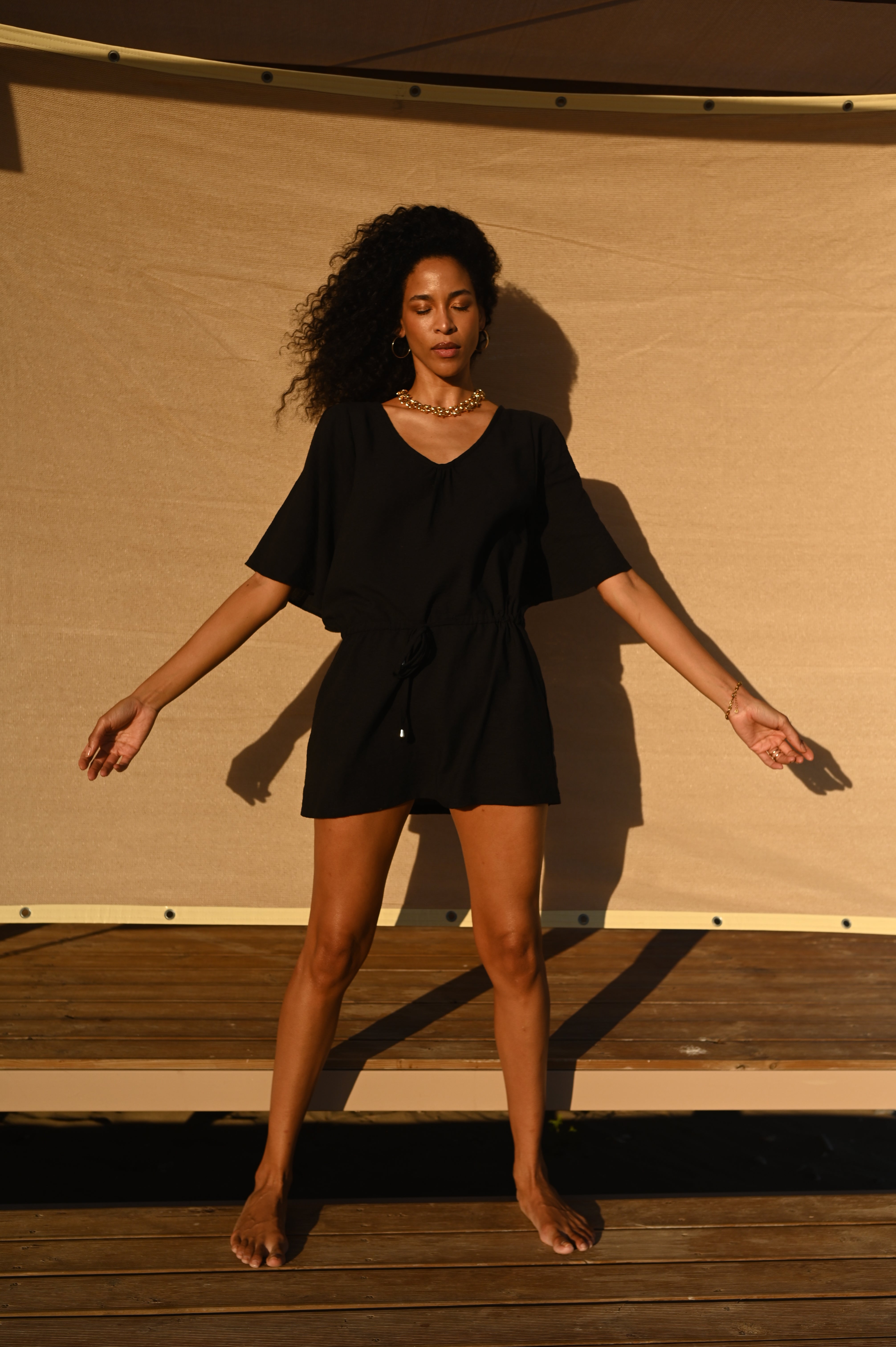 NOIR DRESS TOP